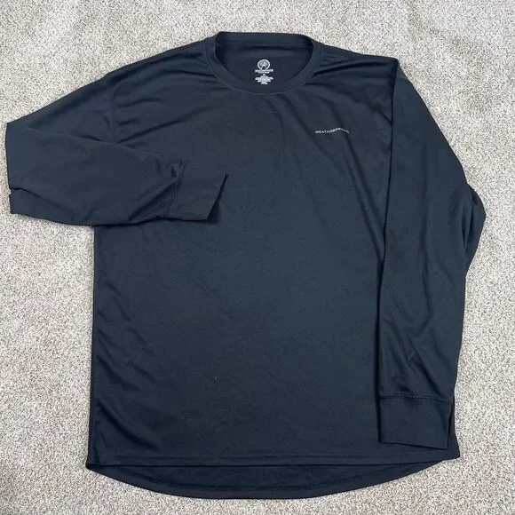 Weatherproof Shirt Men's XXL Black Long Sleeve Performance Lightweight - Picture 1 of 9